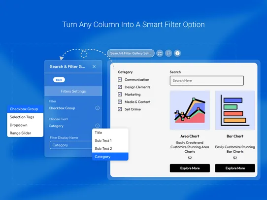 Search &amp; Filter Gallery screenshot
