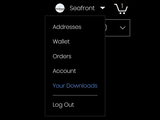 Customer Download Hub screenshot