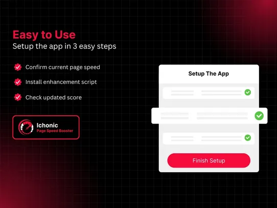 Page Speed Booster: Ichonic screenshot