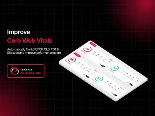 Page Speed Booster: Ichonic screenshot