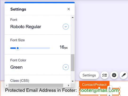 Email and Contacts Protection screenshot