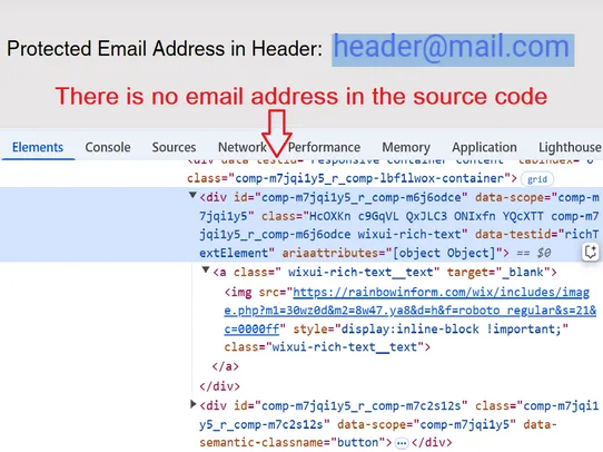 Email and Contacts Protection screenshot