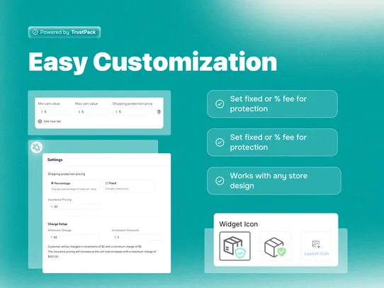 TrustPack Worry-Free Shipping screenshot
