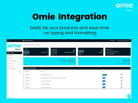 Omie.Hub screenshot