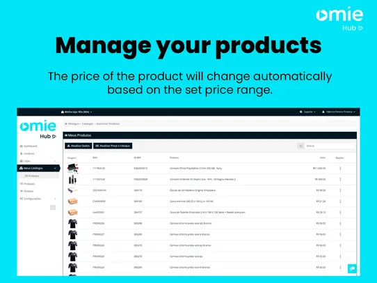 Omie.Hub screenshot