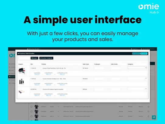Omie.Hub screenshot