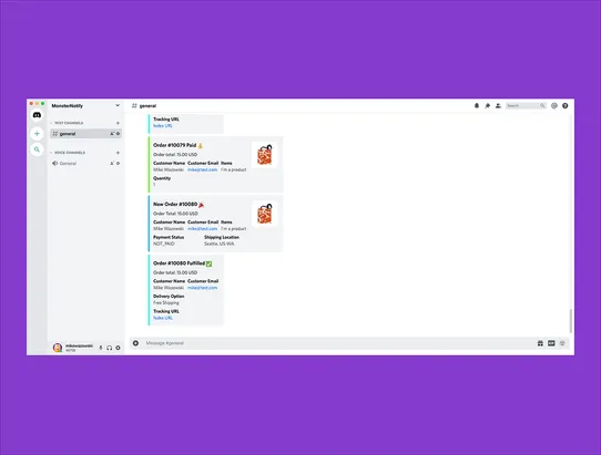 MonsterNotify screenshot