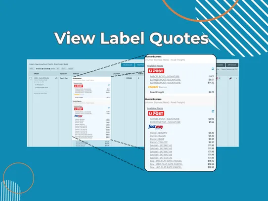 ReadyToShip Shipping Labels screenshot