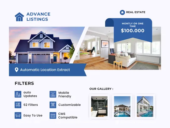 Advanced Real Estate Listings screenshot