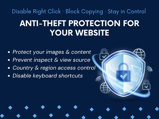 Site Protection: Anti Theft screenshot