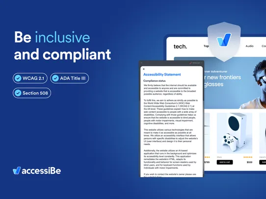 accessiBe: Web Accessibility screenshot