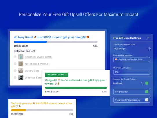 Free Gift Upsell screenshot