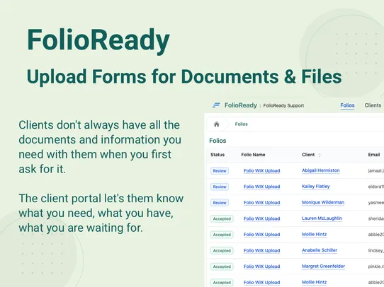 Document Upload screenshot