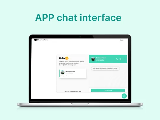 WhatsApp Chat Contact Us screenshot