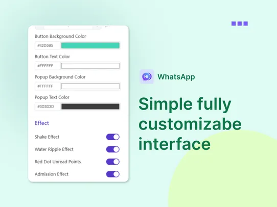WhatsApp Chat Contact Us screenshot