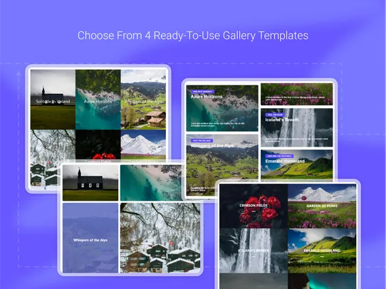 Masonry Image Gallery screenshot