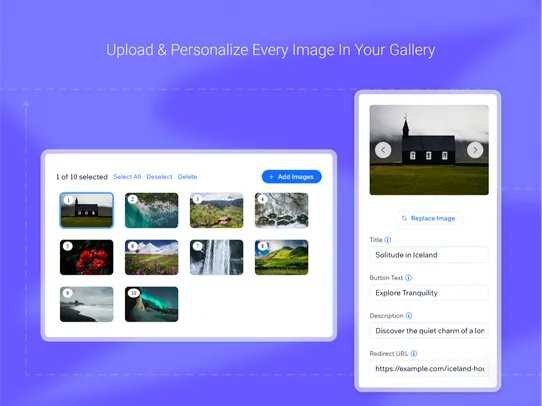 Masonry Image Gallery screenshot