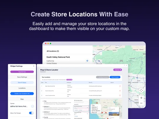 Map &amp; Store Locator screenshot