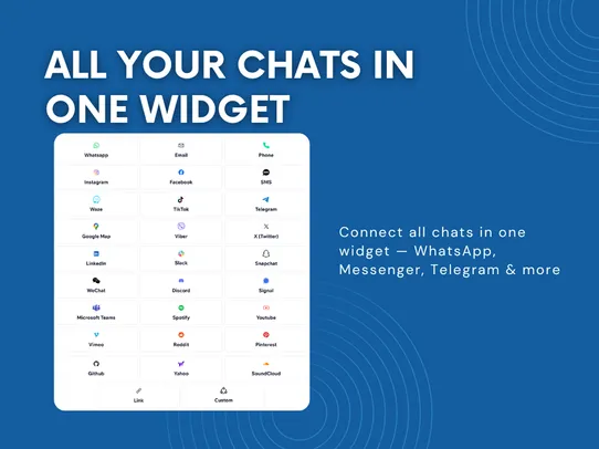 Chat Buttons | Link to Chat screenshot