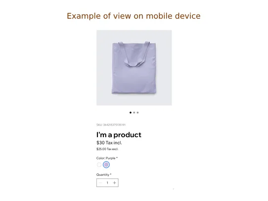 B2B Dual Price Display screenshot