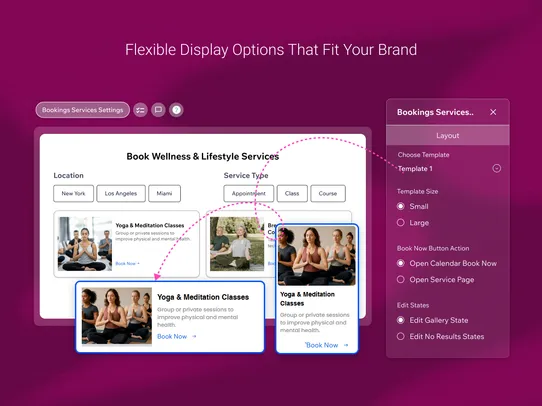 Bookings Services screenshot