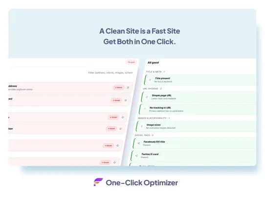 One-Click Optimizer screenshot