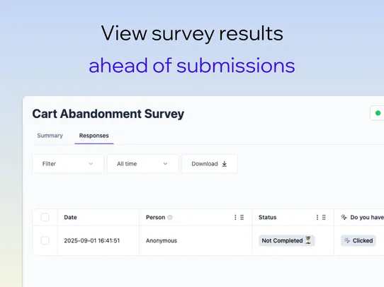 Forms: Interactive Surveys screenshot