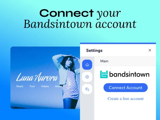 Bandsintown Widget screenshot