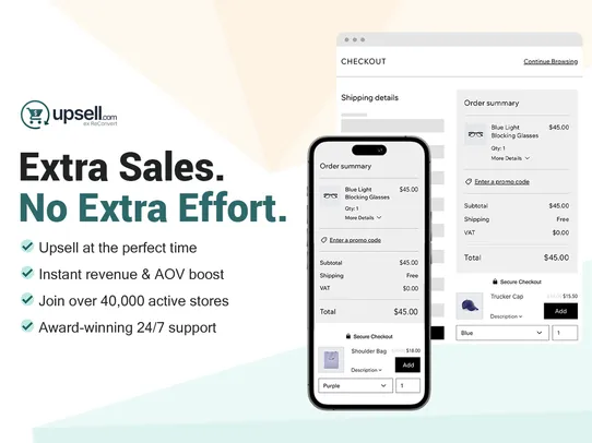 Upsell.com ex ReConvert screenshot