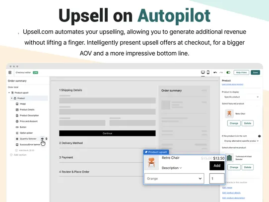 Upsell.com ex ReConvert screenshot