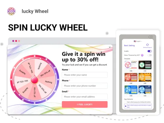 Lucky Wheel screenshot