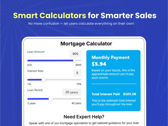 Custom Price Calculator screenshot