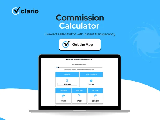Commission Calculator screenshot