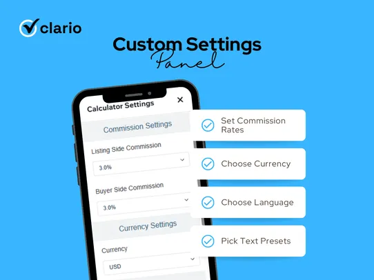 Commission Calculator screenshot