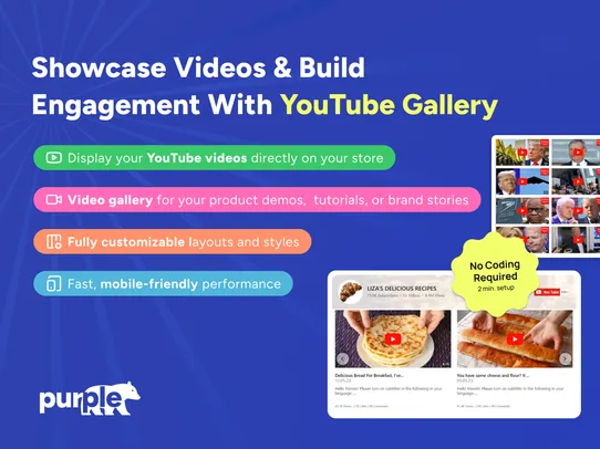 Youtube Gallery by Pb screenshot
