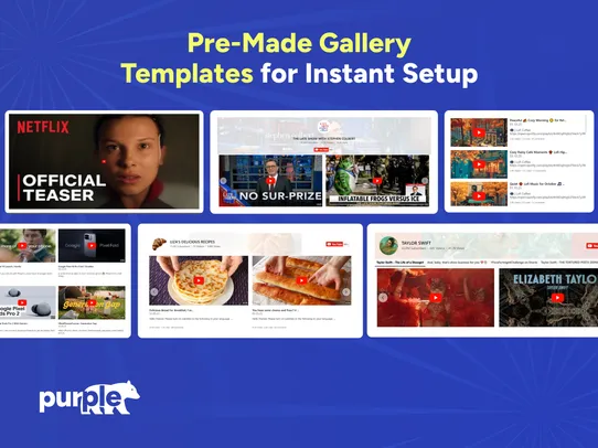 Youtube Gallery by Pb screenshot