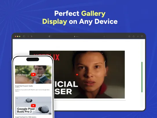 Youtube Gallery by Pb screenshot