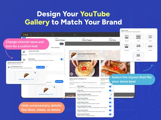 Youtube Gallery by Pb screenshot