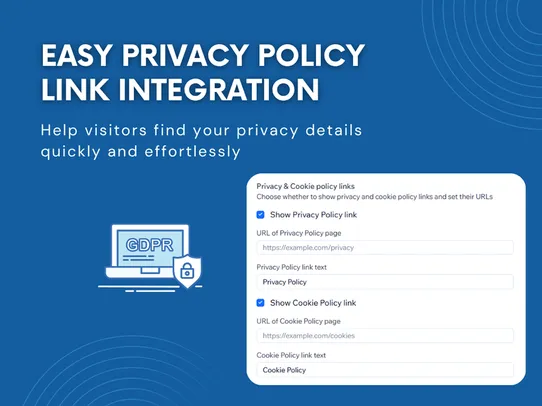 Cookie Consent &amp; GDPR screenshot