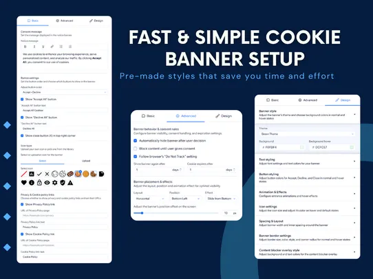 Cookie Consent &amp; GDPR screenshot