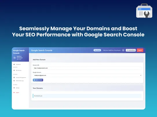 Google Search Console screenshot