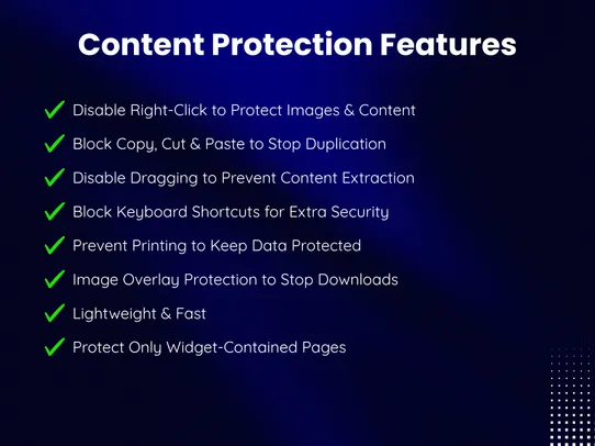 Content Protector screenshot