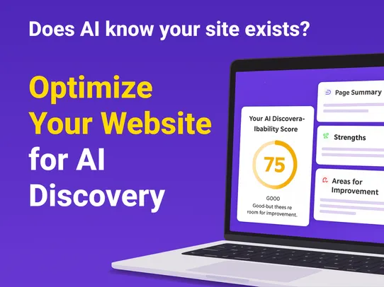 AI Discoverability Audit screenshot