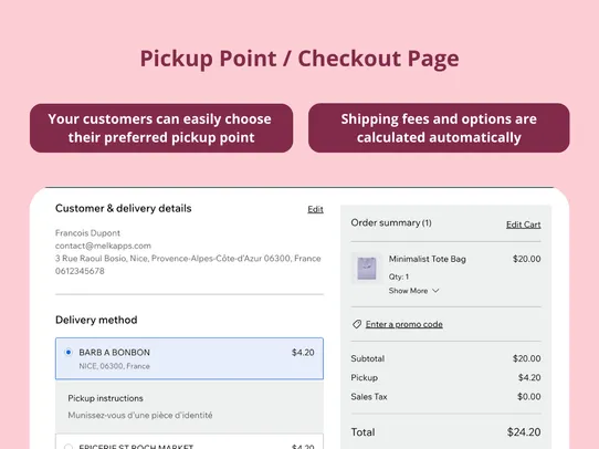 Mondial Relay Shipping Labels screenshot
