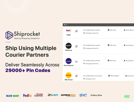 Shiprocket screenshot