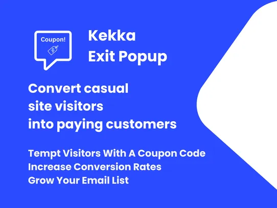 Kekka Exit Popup screenshot