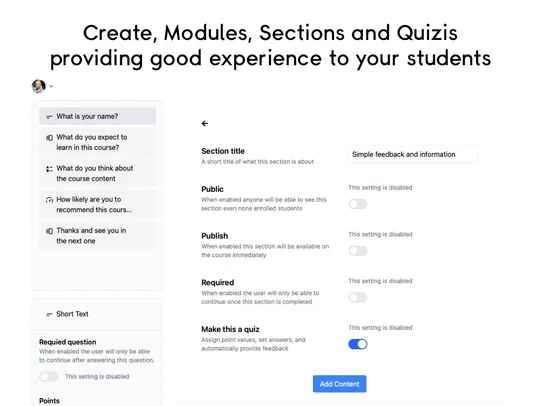 Embedin Online Course screenshot