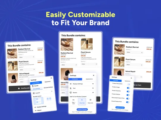 Product Bundles screenshot