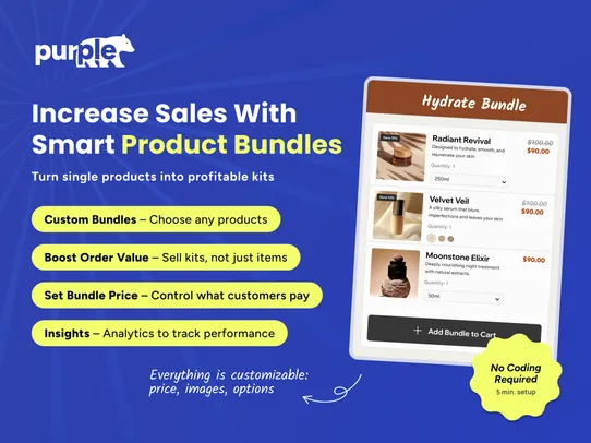 Product Bundles screenshot