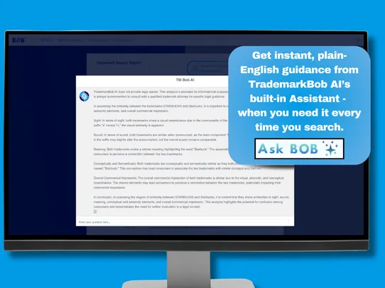 TrademarkBob AI screenshot
